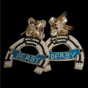 3/$18 Fun Beaded Derby, Seed Bead, & Rhinestone Earrings